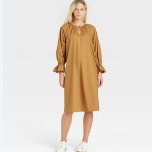 Elegant Tan Dress size S